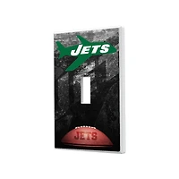 New York Jets Legendary Design Single Toggle Lightswitch Plate