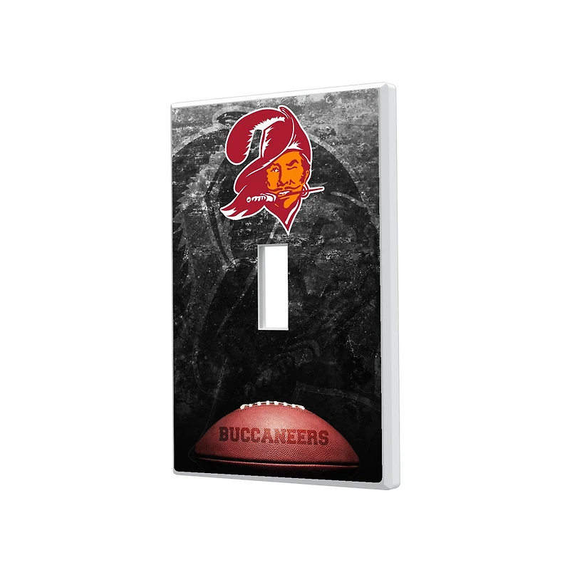 Tampa Bay Buccaneers Legendary Design Single Toggle Lightswitch Plate