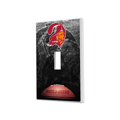 Tampa Bay Buccaneers Legendary Design Single Toggle Lightswitch Plate