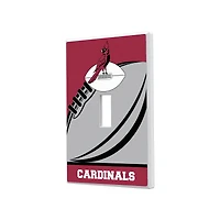 Chicago Cardinals Passtime Design Single Toggle Lightswitch Plate