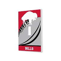 Buffalo Bills Passtime Design Single Toggle Lightswitch Plate