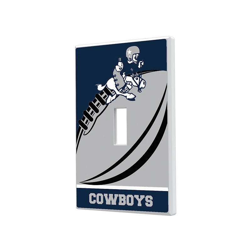 Dallas Cowboys Passtime Design Single Toggle Lightswitch Plate