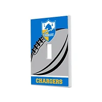 Los Angeles Chargers Passtime Design Single Toggle Lightswitch Plate