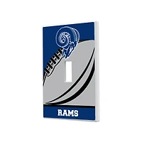 Los Angeles Rams Passtime Design Single Toggle Lightswitch Plate