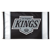 WinCraft Los Angeles Kings 3' x 5' Logo Stripe Deluxe Single-Sided Flag