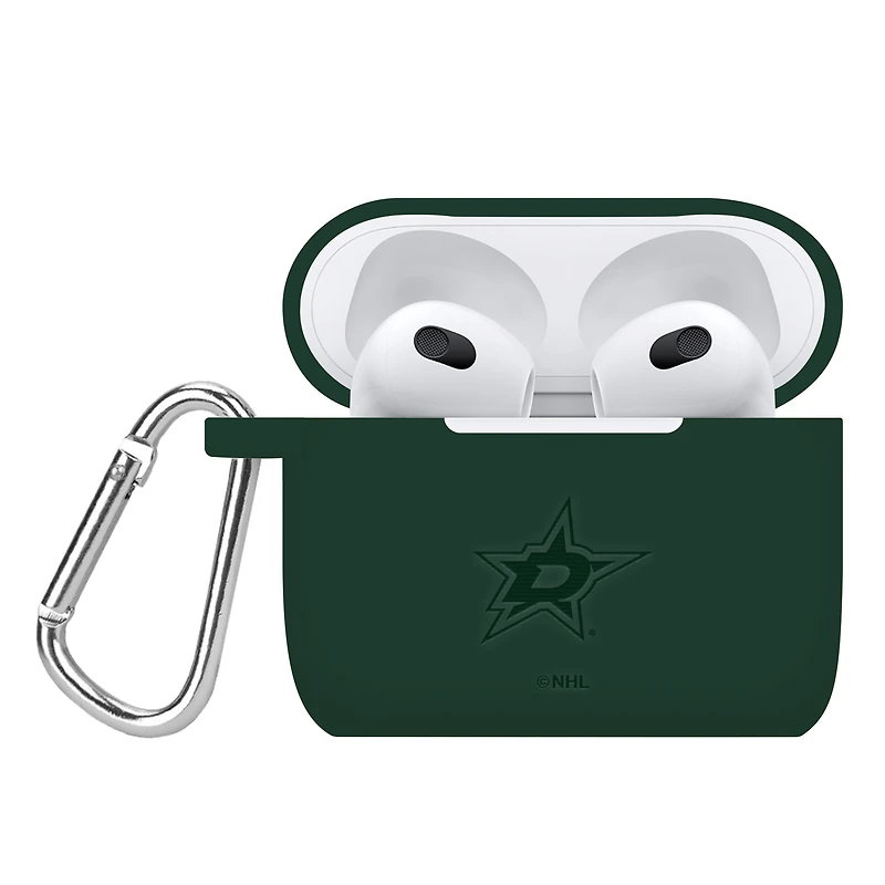 Dallas Stars Debossed Silicone AirPods 3 Case Cover