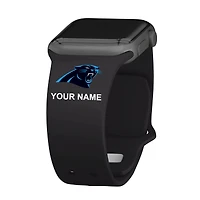 Carolina Panthers 38/40/41mm Personalized Silicone Apple Watch Band