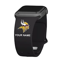 Minnesota Vikings 38/40/41mm Personalized Silicone Apple Watch Band
