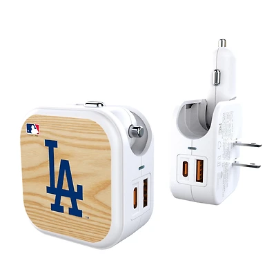 Los Angeles Dodgers 2-in-1 Baseball Bat Design USB Charger