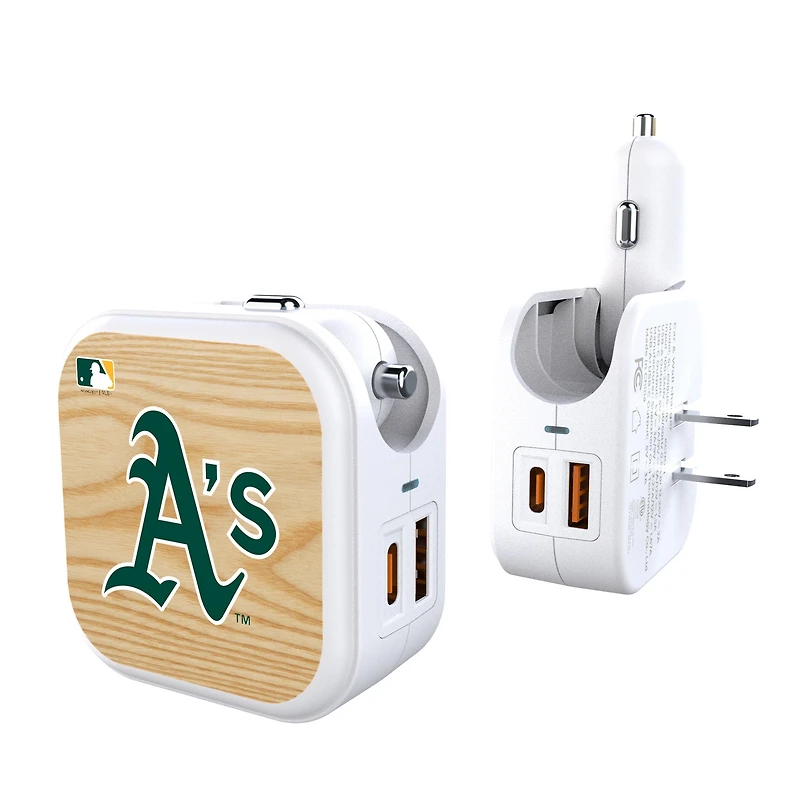 Athletics 2-in-1 Baseball Bat Design USB Charger