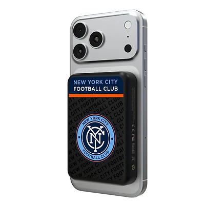 New York City FC 5000mAh Wireless Mag Power Bank