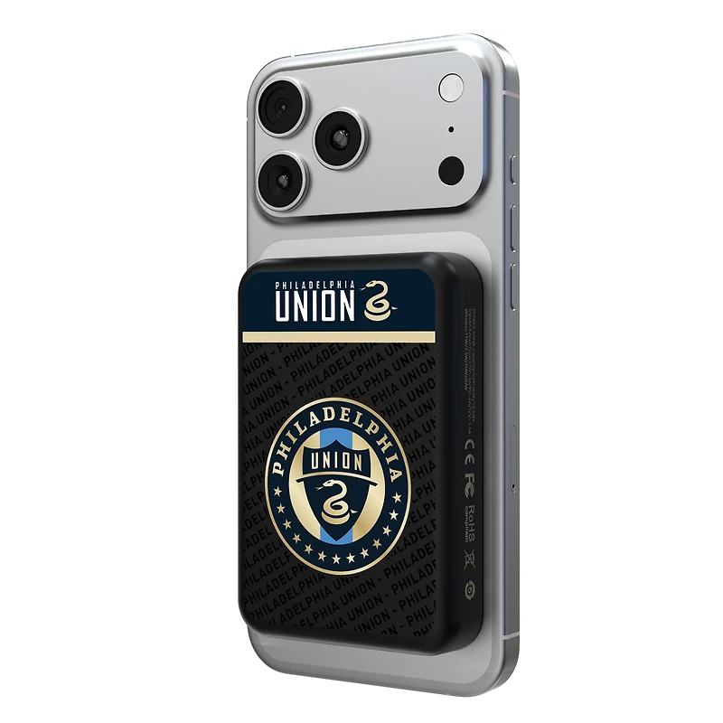 Philadelphia Union 5000mAh Wireless Mag Power Bank