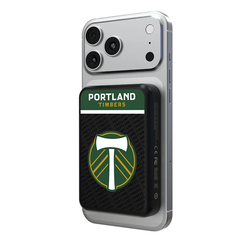 Portland Timbers 5000mAh Wireless Mag Power Bank