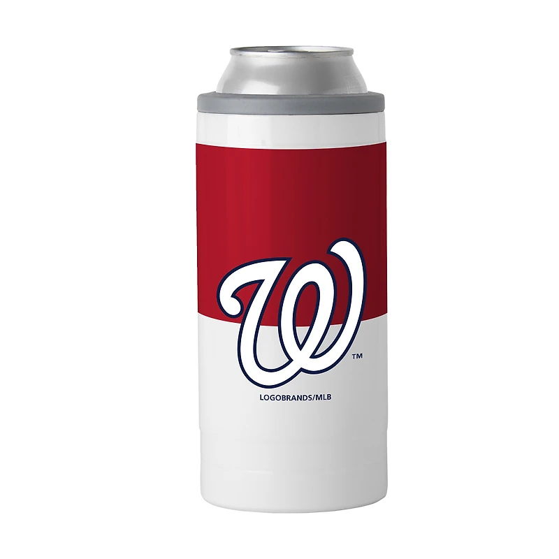 Washington Nationals 12oz. Team Colorblock Slim Can Cooler