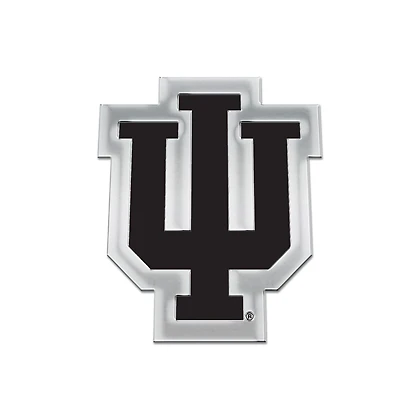 WinCraft Indiana Hoosiers Chrome Auto Emblem
