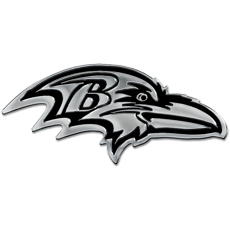 WinCraft Baltimore Ravens Chrome Auto Emblem