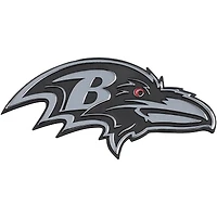 WinCraft Baltimore Ravens Team Chrome Car Emblem