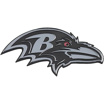 WinCraft Baltimore Ravens Team Chrome Car Emblem