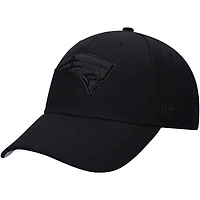 Men's '47 Black New England Patriots  Tonal MVP Adjustable Hat