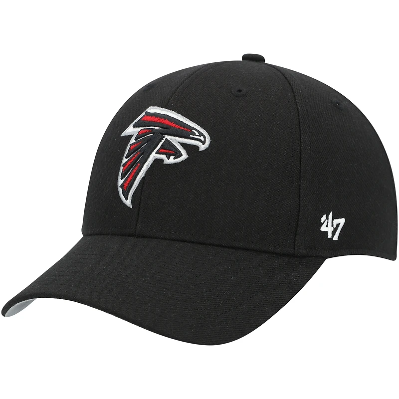 Men's '47 Black Atlanta Falcons MVP Adjustable Hat