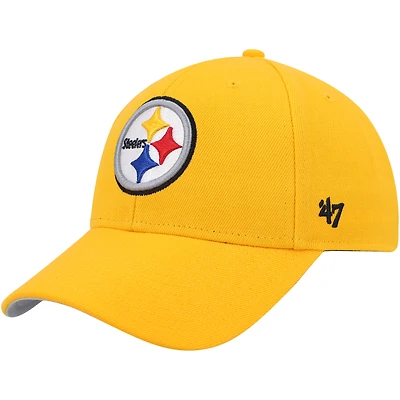 Men's '47 Gold Pittsburgh Steelers MVP Adjustable Hat