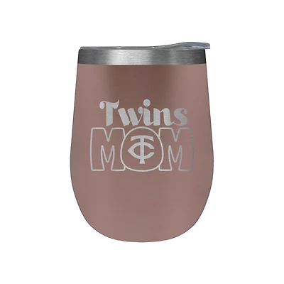 Minnesota Twins 10oz. Mom Rose Gold Wine Tumbler