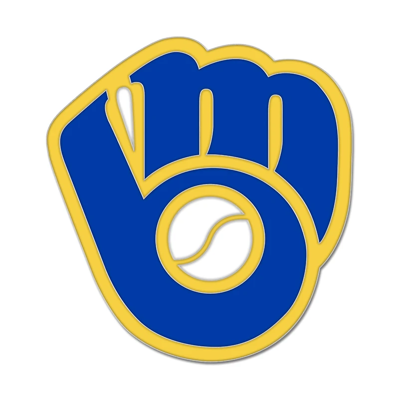 WinCraft Milwaukee Brewers Cooperstown Collection Logo Collector Pin