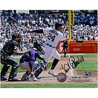 Miguel Cabrera Detroit Tigers Autographed 8'' x 10'' 3000th Hit Photograph
