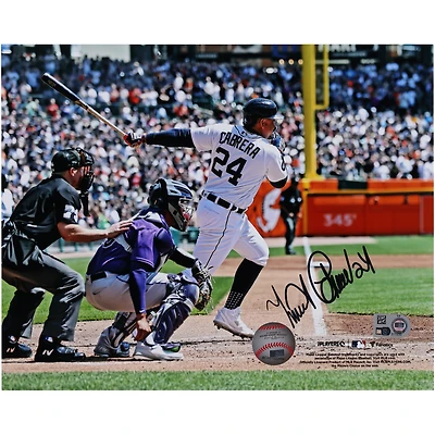 Miguel Cabrera Detroit Tigers Autographed 8'' x 10'' 3000th Hit Photograph