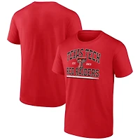 Men's Fanatics Red Texas Tech Red Raiders Modern Stack T-Shirt