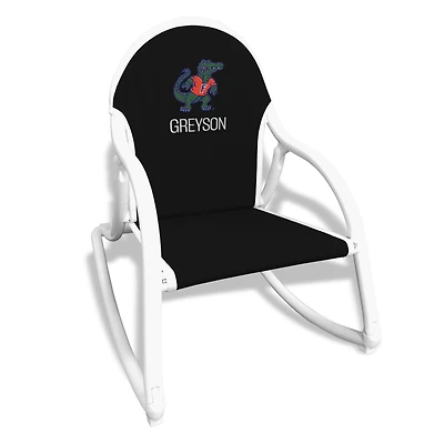 Children's Black Florida Gators Personalized Rocking Chair