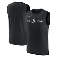 Men's Nike  Black Baltimore Orioles City Connect Muscle Tank