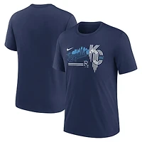 Men's Nike  Kansas City Royals City Connect Tri-Blend T-Shirt
