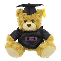 Purple/Brown LSU Tigers 12'' Graduation Plush Bear