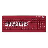 Indiana Hoosiers Solid Design Wireless Keyboard