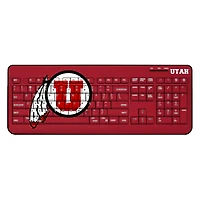 Utah Utes Solid Design Wireless Keyboard