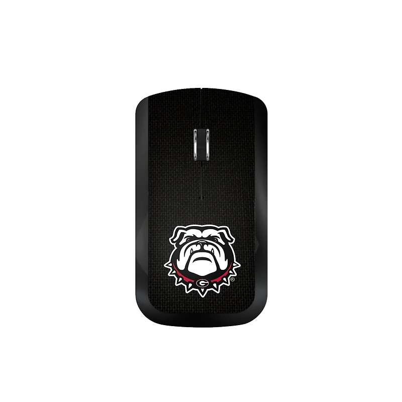Georgia Bulldogs Secondary Logo Solid Design Wireless Mouse