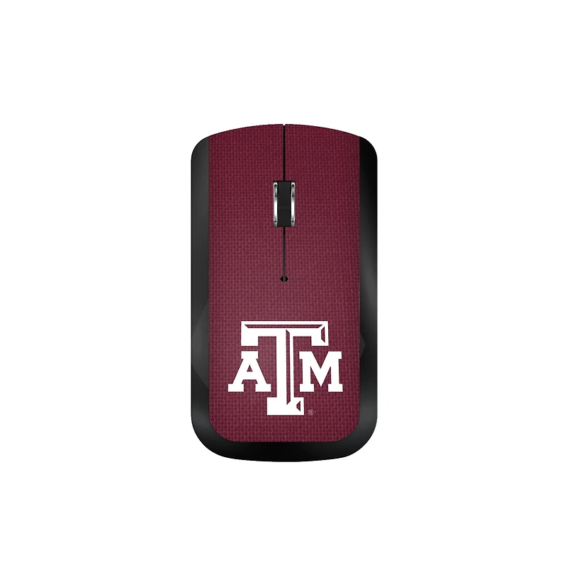 Texas A&M Aggies Solid Design Wireless Mouse