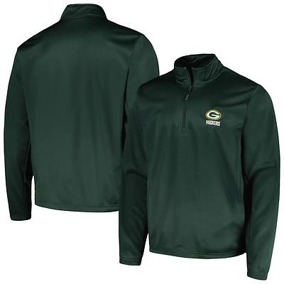Men's Dunbrooke Green Green Bay Packers All-Star Tech Quarter-Zip Top