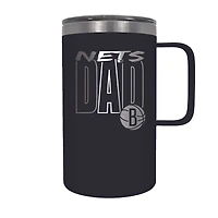 Brooklyn Nets Dad 18oz. Hustle Travel Mug