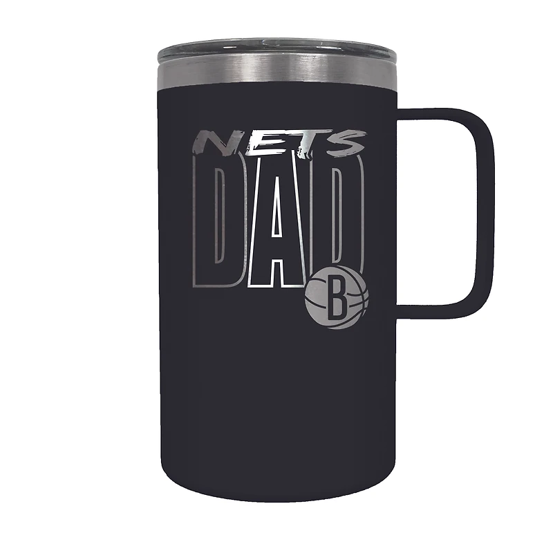Brooklyn Nets Dad 18oz. Hustle Travel Mug
