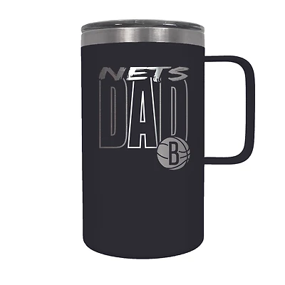 Brooklyn Nets Dad 18oz. Hustle Travel Mug