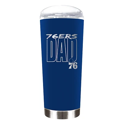 Philadelphia 76ers Dad 18oz. Roadie Tumbler