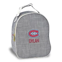 Gray Montreal Canadiens Personalized Insulated Bag