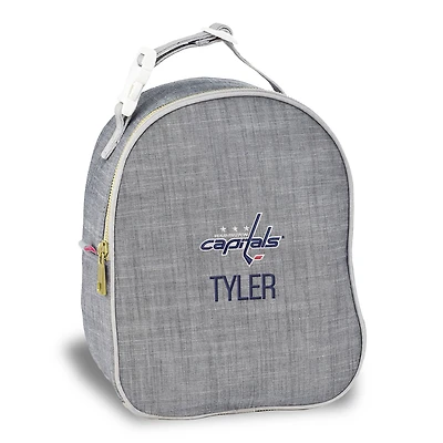 Gray Washington Capitals Personalized Insulated Bag