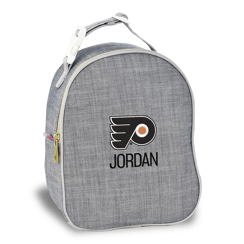 Gray Philadelphia Flyers Personalized Insulated Bag