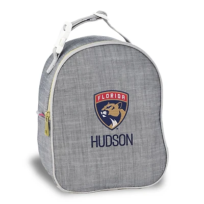 Gray Florida Panthers Personalized Insulated Bag