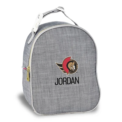 Gray Ottawa Senators Personalized Insulated Bag