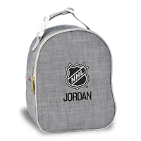 Gray NHL-Logo Personalized Insulated Bag