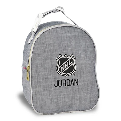 Gray NHL-Logo Personalized Insulated Bag